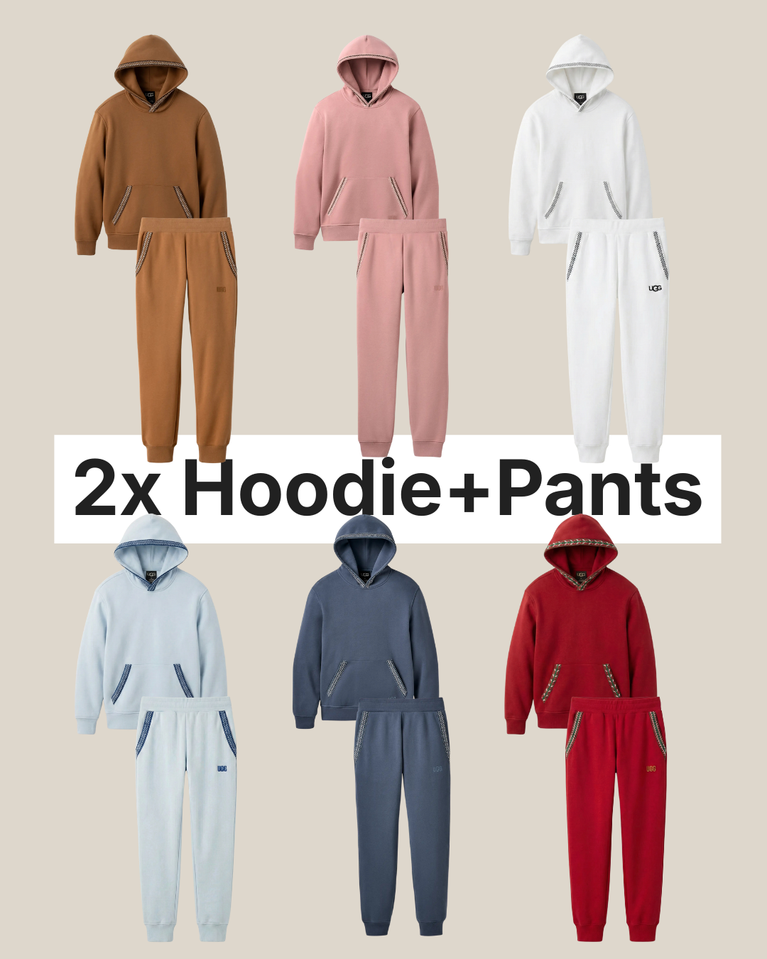 x2 Viral Hoodies (+FREE Sweatpants)